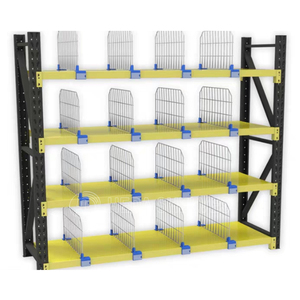 Pezzi di ricambio cremagliera scaffale di metallo scaffali magazzino scaffalature - Product Image 4
