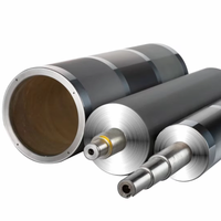 Rouleau Anilox Céramique Gravé au Laser 80-2000 LPI Cylindre d'Impression Flexo Diamètre 30-500mm Rouleau de Laminage et de Revêtement