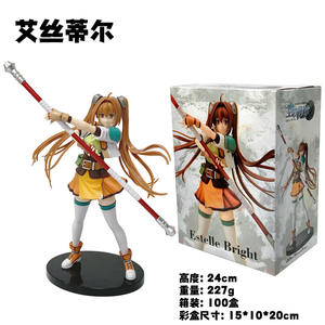 ฟิกเกอร์ตัวการ์ตูนของวีรบุรุษ Estelle อะนิเมะที่สดใสขนาด24ซม. หุ่นแอ็กชันของเล่นสำหรับเป็นของขวัญสำหรับแฟนๆ - Product Image 4