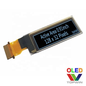 0.91" 0.91 inci 128x32 piksel Layar OLED 0.91 inci Layar OLED kecil 0.91 inci Panel tampilan - Product Image 4