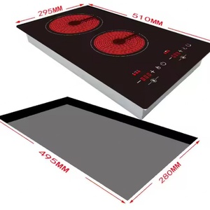 เตาอินฟาเรดสองหัวเตาเซรามิกดีไซน์ประหยัดพลังงานเป็นมิตรกับสิ่งแวดล้อม - Product Image 2