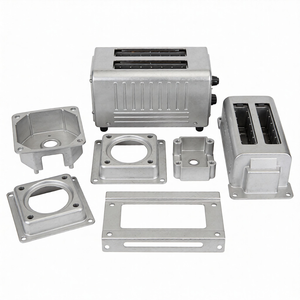 Piezas de fundición a presión de zinc y aluminio personalizadas OEM y carcasa para horno de pan con servicio de mecanizado CNC desde China - Product Image 3
