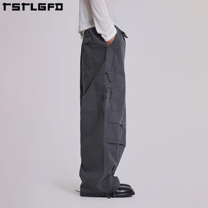 OEM Oversized streetwear <b>Pants</b> Casual Trousers Fit Utility Loose <b>Parachute</b> <b>Cargo</b> <b>Pants</b> - Product Image 3