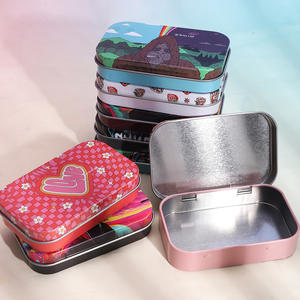 Teneke Çakmaklı Tütün Kutusu 20 Çubuk Açık El Yapımı Tütün Kutusu Kişiselleştirilmiş Taşınabilir Sigara Kutusu - Product Image 3