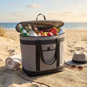 Custom Printed Logo Oxford 600D <b>Thermal</b> Insulation Backpack Reusable Cooler Food Storage Tote Office <b>Women</b> Man Travel - Product Image 4