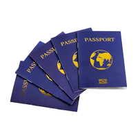 Passeport en papier personnalisé avec logo, accessoires de jeu, livre de passeport pour enfants, jouet pour le plaisir des enfants
