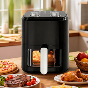 Friggitrice ad Aria Professionale OEM/ODM 5.0L in Acciaio Inox, Design Moderno Quadrato, Senza Olio, Freidoras De Aire KA36005 - Product Image 3