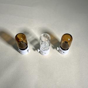 Großhandel Klare Kosmetische Ätherisches Öl Parfümflasche 1,5 ml 2 ml 3 ml 5 ml Glasfläschchen mit Ziehring-Deckel Leere Testerprobe - Product Image 2