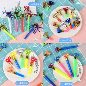 Candy Shaped Blow <b>Dragon</b> Whistle Party Props For Birthday Celebration Kids Fun Non Toxic Cheer Props - Product Image 2