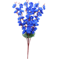 Faux Bouquet de Fleurs Artificielles de Prunier, Branche de Fleurs de Pêcher et Cerisier en Soie, Fausses Fleurs Décoratives pour Mariage, Maison, Bureau, Fête