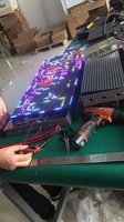 P10 Vollfarb-LED-Lauftext elektronische LED-Anzeige für Auto werbung mit Fenster Sucker