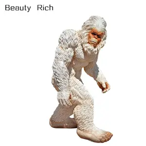 Polyresin/เรซิ่นสวน Abominable Snowman Yeti รูปปั้น,Medium