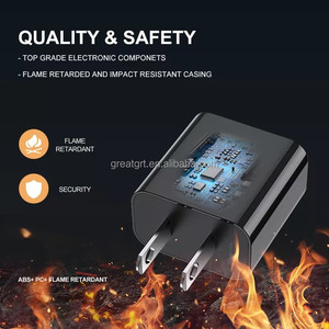 Universal <span class=keywords><strong>USB</strong></span> Carga Rápida EE. UU. UE Reino Unido Enchufe QC3.0 45W Cargador Adaptador de Carga Rápida Cargador de Teléfono Móvil de Pared - Product Image 4