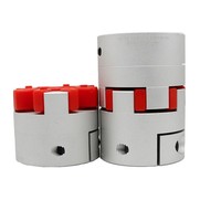 Accouplement à vis pour servomoteur OEM de haute qualité, flexible, en alliage d'aluminium, structure étoile universelle, marque R.K, alésage 3-8mm, 1 pièce