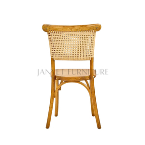<span class=keywords><strong>Chaises</strong></span> de salle à manger empilables en bois naturel Woeaving pour événements et mariages - Product Image 5