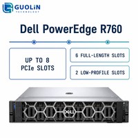 Serveur Dell PowerEdge R760 pour Entreprise, Cloud 2U, Double Xeon, Montage en Rack, Mémoire DDR5, Stockage NVMe SSD PCIe Gen5 pour ERP