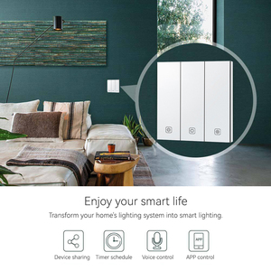Interrupteur intelligent Zigbee, compatible avec Alexa et Google Assistant, contrôle à distance par application et programmation <span class=keywords><strong>de</strong></span> minuterie, interrupteur d'éclairage pour <span class=keywords><strong>la</strong></span> domotique - Product Image 5