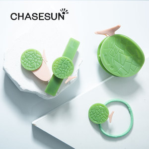 Accessoires pour cheveux en acétate de <span class=keywords><strong>melon</strong></span> Hami mignon, design original, série de fruits, accessoires pour cheveux de fête pour filles - Product Image 2