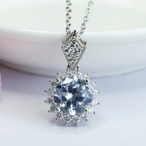 Collar con Colgante de Zirconia <span class=keywords><strong>Diana</strong></span> Clásico 2026, Venta Caliente, Venta al por Mayor de Fábrica, S3082704 - Product Image 1