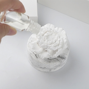 Hoa Mẫu Đơn Trắng Gốm Hương Thơm Khuếch Tán Nhà Thơm Tinh Dầu Sứ Làm Mát Không Khí Hương Thơm Hoa - Product Image 3