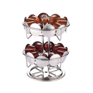 Fengyue ถ้วยที่วางแคปซูลแบบตั้งบนโต๊ะกาแฟชุบโครเมี่ยมสองชั้น - Product Image 1