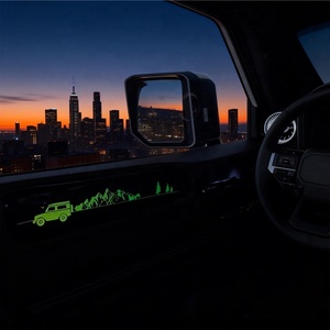 Lampe LED de voiture haut de gamme au design redéfini, éclairage ambiant dynamique à LED à lueur douce pour Toyota Prado/LC250 2024-2026 - Product Image 6