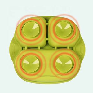 Plato de Silicona con Separador, Plato de Silicona para Bebé Libre de BPA con Ventosa, Utensilios para la Alimentación del Bebé - Product Image 2
