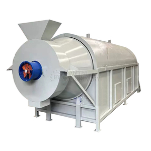 Secador de Granos y Frutos Secos de Acero Inoxidable con Calentamiento Eléctrico, Certificado CE, Secador de Tambor Rotatorio Personalizado para Cacahuetes y Soja - Product Image 1