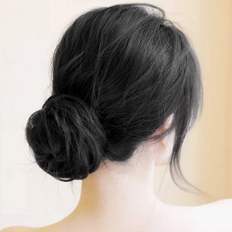 WAG Black Hair Styling accessori forcine con capelli umani - Product Image 1
