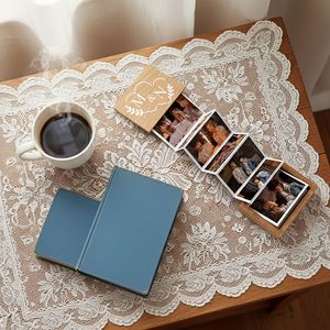 Uionen Personalized Pull Out Wooden Photo Box Custom <b>Memory</b> Keepsake Case Handmade Wood Trinket Box Photo Shadow Frame <b>Gift</b> - Product Image 3