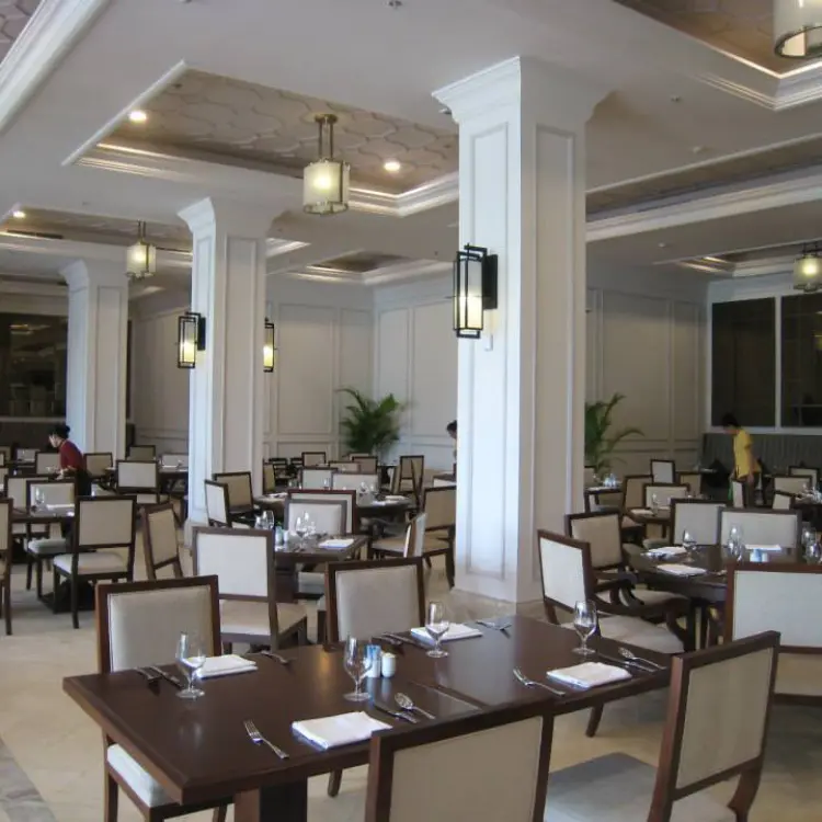 Fournitures pour hôtels et restaurants Ensemble de salle à manger moderne et durable, design personnalisé, meubles complets pour restaurants