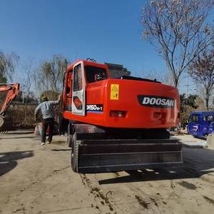 Excavadora de Ruedas Usada Doosan DH150W-7, Mini Excavadora Usada Doosan EPA, Excavadora de Ruedas Usada de Segunda Mano Doosan DH150W-7 - Product Image 5