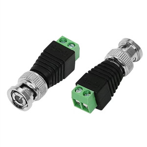 Đầu Nối Đực <span class=keywords><strong>BNC</strong></span> 12V DC Đầu Cắm Bộ Chuyển Đổi Dỗ <span class=keywords><strong>CAT5</strong></span> Video Balun Cho <span class=keywords><strong>CCTV</strong></span> AHD/TVI/CVI Phụ Kiện Máy Ảnh - Product Image 1