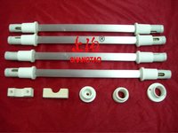 Tube de chauffage à quartz infrarouge de bonne qualité 470mm 1000w lampes infrarouges rubis