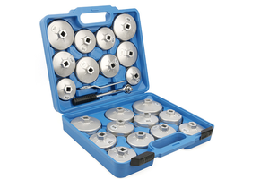 23PC杯型滤油器拆卸帽扳手车库套筒1/2 "<span class=keywords><strong>dr</strong></span>.工具集 - Product Image 2