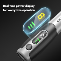 Mini-outil rotatif sans fil 8 vitesses, perceuse stylo, meuleuse sans fil alimentée par batterie, outil de finition pour impression 3D avec écran LED
