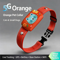 Traceur GPS pour animaux de compagnie 4G LTE mondial, localisateur GPS longue autonomie, collier de suivi anti-perte pour chiens et chats, positionnement en temps réel
