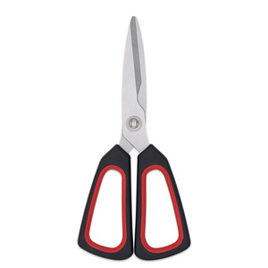 Kitchen Scissors Stainless Steel Black Red Handle Ultra Sharp Multi Functional Food Grade Cutting <b>Tool</b> - Product Image 4
