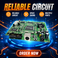 Assemblage de circuits imprimés (PCB) rigides/flexibles/rigides-flexibles sur mesure en Chine avec une épaisseur de cuivre de 1 oz pour les appareils électroménagers (PCBA)