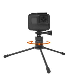 Adaptateur rotatif à 360° en aluminium pour <span class=keywords><strong>GoPro</strong></span> <span class=keywords><strong>Hero</strong></span> 13, DJI Osmo, Insta360 – Connecteur pivotant pour caméra d'action, trépied et <span class=keywords><strong>support</strong></span> de <span class=keywords><strong>casque</strong></span> - Product Image 4