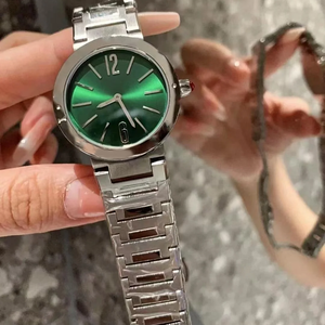 <span class=keywords><strong>Montre</strong></span> à quartz pour femme Inspiration Designer Logo 316L, boîtier 33 mm, cadran avec lunette en diamant, s'adapte parfaitement à toutes les occasions - Product Image 2