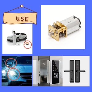Motor de engranaje pequeño Mikro N20, 3V, 6V de CC, 12MM, engranaje codificador, rueda de Motor de CC, para bloqueo de estacionamiento de coche o <span class=keywords><strong>candado</strong></span> de huella dactilar, N20 - Product Image 5