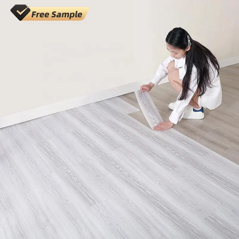 Luxury 36*6 Vinyl Eco-friendly Wear-resistant Fire-retardant Plastic Safe Waterproof Self-adhesive SPC PVC Vinyl Flooring