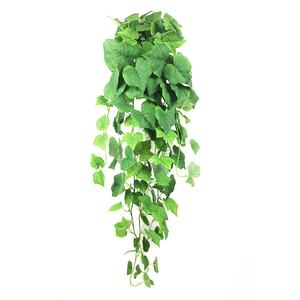 Pianta Artificiale Pendente di Foglie di Vite Lunga 100cm per Decorazione del Soggiorno - Product Image 1