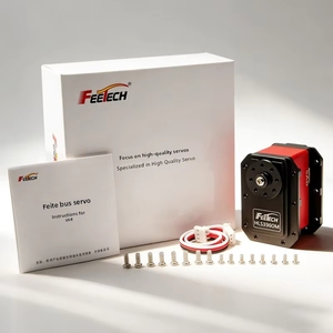 Servomoteur Feite tout métal à engrenages en acier 60KG pour bras robotique à coupelle creuse avec pince à force constante Bus série Chine - Product Image 1