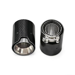 Puntas de Escape de Fibra de Carbono <span class=keywords><strong>M</strong></span> <span class=keywords><strong>Performance</strong></span> para <span class=keywords><strong>BMW</strong></span> Serie 2/3/4/5, Logotipo <span class=keywords><strong>M</strong></span>, Compatible con m240i - Product Image 5