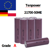 Cellule INR21700 50ME 5000mAh 3.6V de qualité supérieure à longue durée de vie, 800+ cycles, certifiée CE RoHS pour trottinettes électriques
