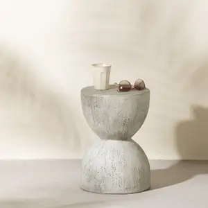 Nordic Sanduhr geformt Heim Wohnen Ende Tisch leicht kleiner Couchtisch Beistelltisch