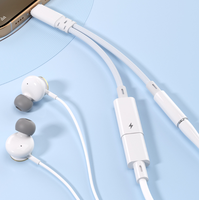 Verbesserte Version Weißer Universeller USB-C zu 3,5mm Audio-Ladeadapter Geflochtener Schnelllade-Konverter für Handy Tablet Laptop