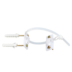 Correa de Fijación de Plástico Blanca Antivuelco para Muebles Infantiles, para Gabinetes de TV, Armarios, Zapateros y Mesitas de Noche - Product Image 1